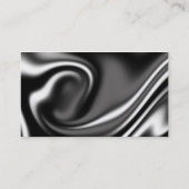 Carte de visite liquide en métal (Dos)