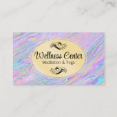 Carte De Visite Liquide Iridescendant (Devant)