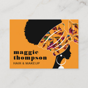 Carte De Visite LISTE DE CHEVEUX   Coiffeuse & Beauticier Business