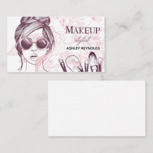 Carte De Visite Liste de maquillage