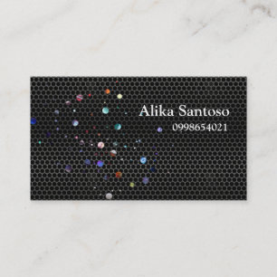 Carte De Visite Liste des cheveux