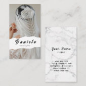 Carte De Visite Liste des cheveux (Devant / Derrière)