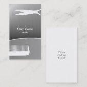 Carte De Visite Liste des cheveux (Devant / Derrière)