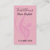 Carte De Visite Liste des cheveux (Dos)