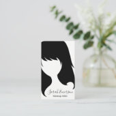 Carte De Visite Liste des cheveux (Debout devant)