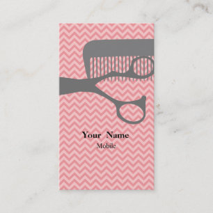 Carte De Visite Liste des cheveux