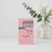 Carte De Visite Liste des cheveux (Debout devant)