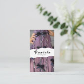 Carte De Visite Liste des cheveux (Debout devant)