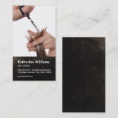 Carte De Visite Liste des cheveux (Devant / Derrière)