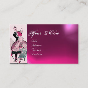 CARTE DE VISITE LISTE DES CHEVEUX, SALON DE BEAUTÉ MODE MASQUER AR
