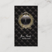 Carte De Visite Liste d'étoiles de coiffeur de luxe VIP (Devant)