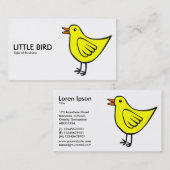 Carte De Visite Little Bird 01 (Devant / Derrière)