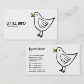 Carte De Visite Little Bird 03 (Devant / Derrière)