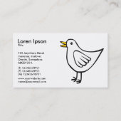 Carte De Visite Little Bird 03 (Dos)