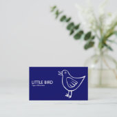 Carte De Visite Little Bird 05 - Deep Navy (Debout devant)