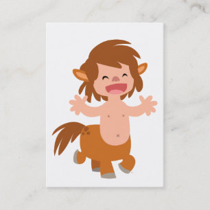 Carte De Visite Little Cartoon Centaur ACEO/carte de visite