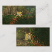 Carte De Visite Little House dans les Signets de Big Woods (Devant / Derrière)