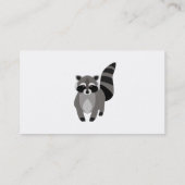 Carte De Visite Little Raccoon Rascal Personnalisé (Dos)