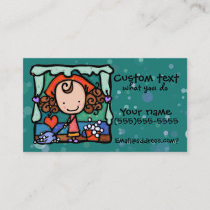 Carte De Visite LittleGirlie favorise ses affaires de nettoyage !