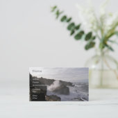 Carte De Visite Littoral de l'Orégon (Debout devant)