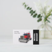 Carte De Visite Livraison de semi-camions (Debout devant)