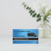 Carte De Visite Livraison dernier Mile & Courrier (Debout devant)