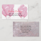 Carte De Visite Livraison du ballon (Devant / Derrière)