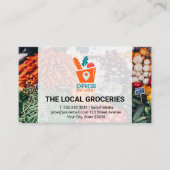 Carte De Visite Livraison Express | Logo du transporteur (Devant)