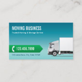 Carte De Visite Livraison professionnelle du camion mobile (Devant)