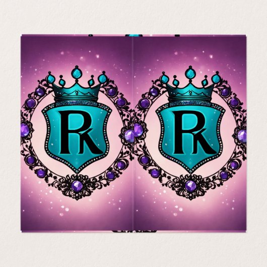 Carte De Visite Livre (Intérieur déplié)