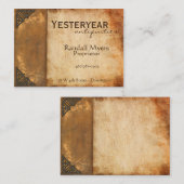 Carte De Visite Livre antique (Devant / Derrière)