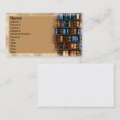 Carte De Visite Livres (Devant / Derrière)