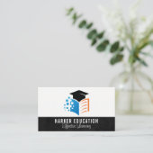 Carte De Visite Livres d'éducation | Logo du Casquette (Debout devant)