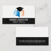 Carte De Visite Livres d'éducation | Logo du Casquette (Devant / Derrière)