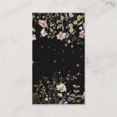 Carte De Visite Livres en bois du soir enchantés pour bébé (Dos)