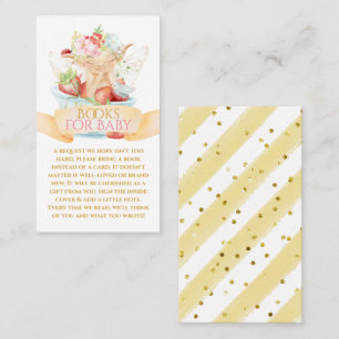 Carte De Visite Livres pour bébés Fairy and Strawberry pour Baby