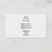 Carte De Visite Livres roses sur l'étagère (Dos)