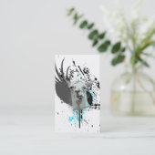 Carte De Visite llama hi-fi (Debout devant)
