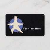 Carte De Visite Llama Yoga (Dos)