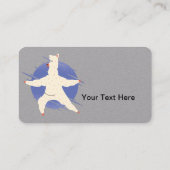 Carte De Visite Llama Yoga (Dos)