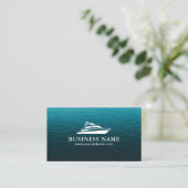 Carte De Visite Location de bateau Service de maintenance de vente (Debout devant)