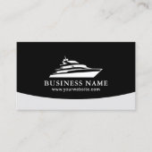 Carte De Visite Location de bateaux professionnels - Vente Mainten (Devant)