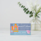 Carte De Visite Location de chapiteau de fête Logo Maison à Ressor (Debout devant)