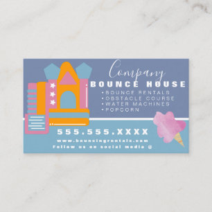Carte De Visite Location de chapiteau de fête Logo Maison à Ressor