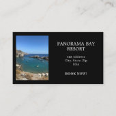 Carte De Visite Location de photo tourisme QR code (Devant)