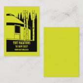 Carte De Visite Location de vacances à Yurt (Devant / Derrière)