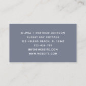 Carte De Visite Location de vacances Beach House (Dos)