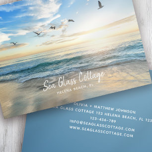 Carte De Visite Location de vacances Beach House