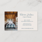 Carte De Visite Location de vacances Chambres d'hôte Simple Modern (Dos)