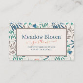 Carte De Visite Location de vacances Chambres d'hôte Simple Modern (Devant)